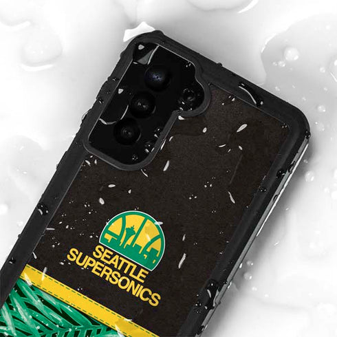 NBA Seattle SuperSonics Retro Palms Galaxy S24 Plus Waterproof Case