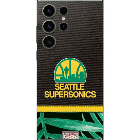 NBA Seattle SuperSonics Retro Palms Galaxy S24 Ultra Skin