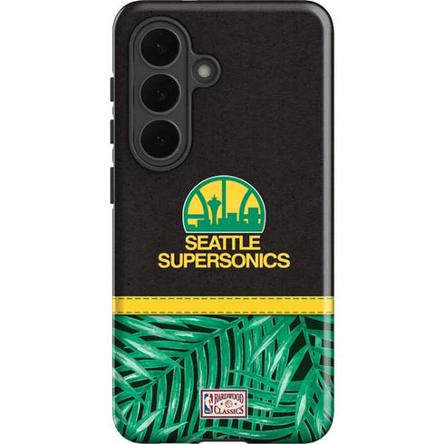 NBA Seattle SuperSonics Retro Palms Galaxy S26 Plus Impact Case