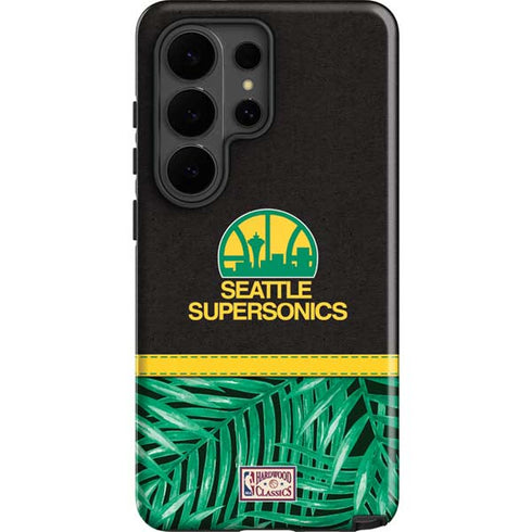 NBA Seattle SuperSonics Retro Palms Galaxy S26 Ultra Impact Case