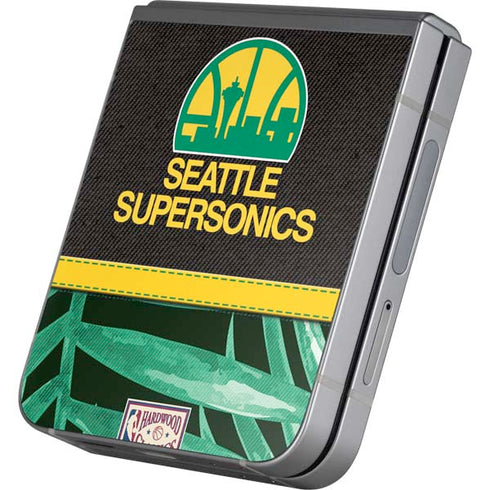 NBA Seattle SuperSonics Retro Palms Galaxy Z Flip6 Skin