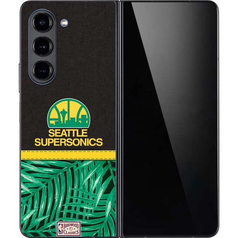 NBA Seattle SuperSonics Retro Palms Galaxy Z Fold5 5G Skin