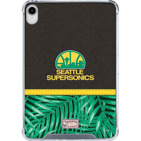 NBA Seattle SuperSonics Retro Palms iPad 11th Gen (2025) Clear Case