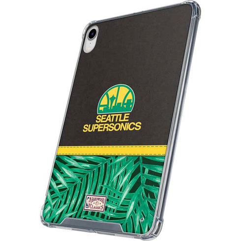 NBA Seattle SuperSonics Retro Palms iPad 11th Gen (2025) Clear Case