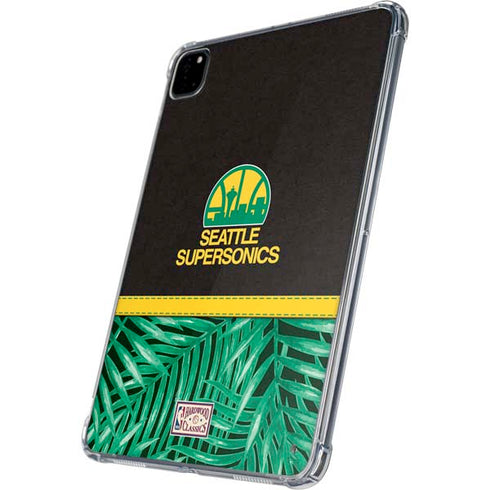 NBA Seattle SuperSonics Retro Palms iPad Pro 11in (2024) Clear Case