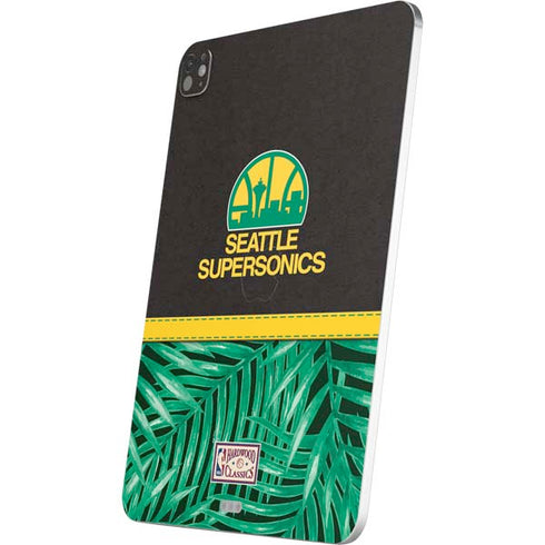 NBA Seattle SuperSonics Retro Palms iPad Pro 13in M4 (2024) Skin