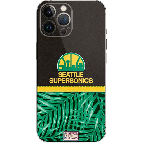 NBA Seattle SuperSonics Retro Palms iPhone 15 Pro Max Skin