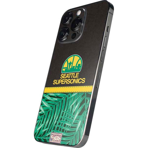 NBA Seattle SuperSonics Retro Palms iPhone 15 Pro Max Skin