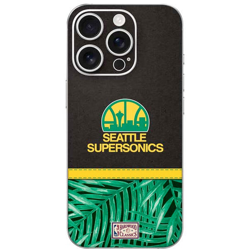 NBA Seattle SuperSonics Retro Palms iPhone 16 Pro Skin
