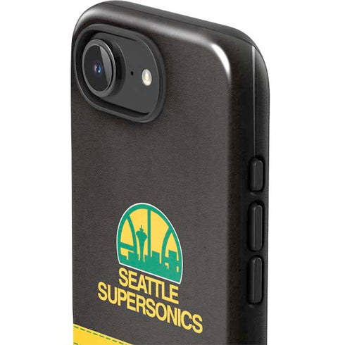 NBA Seattle SuperSonics Retro Palms iPhone 16e Impact Case