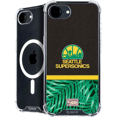 NBA Seattle SuperSonics Retro Palms iPhone 16e MagSafe Case