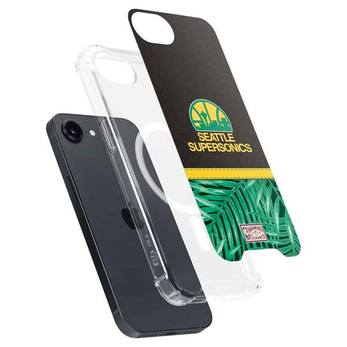 NBA Seattle SuperSonics Retro Palms iPhone 16e MagSafe Case