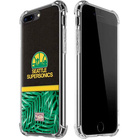 NBA Seattle SuperSonics Retro Palms iPhone Cases