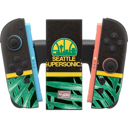 NBA Seattle SuperSonics Retro Palms Nintendo Switch 2 (2025) Joy-Con Controller Skin