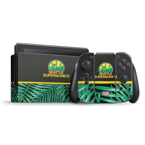 NBA Seattle SuperSonics Retro Palms Nintendo Skins