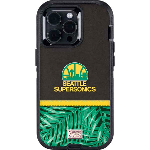 NBA Seattle SuperSonics Retro Palms Otterbox Defender iPhone Skin