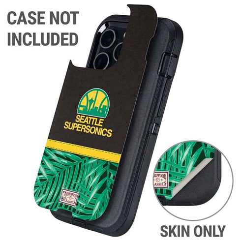 NBA Seattle SuperSonics Retro Palms Otterbox Defender iPhone Skin