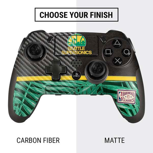 NBA Seattle SuperSonics Retro Palms PlayStation Scuf Vantage 2 Controller Skin