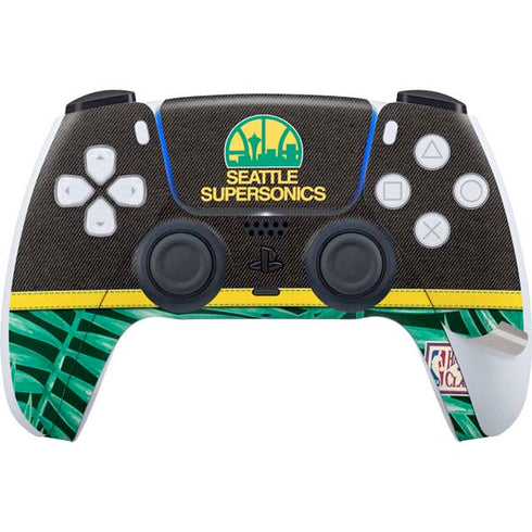 NBA Seattle SuperSonics Retro Palms PS5 Pro Bundle Skin
