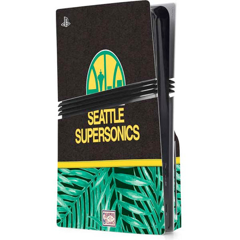 NBA Seattle SuperSonics Retro Palms PlayStation PS5 Skins