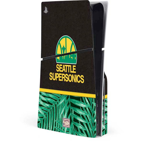 NBA Seattle SuperSonics Retro Palms PlayStation PS5 Skins