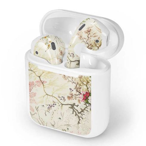 Seaweed on Silk Paper by William Kilburn Apple AirPods Skin