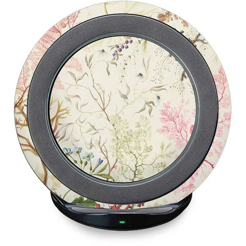 Seaweed on Silk Paper by William Kilburn Fast Charge Wireless Charging Stand Skin
