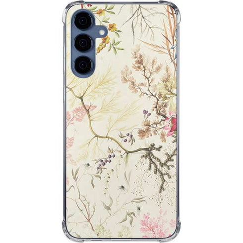 Seaweed on Silk Paper by William Kilburn Galaxy A55 5G Clear Case