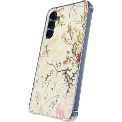Seaweed on Silk Paper by William Kilburn Galaxy A55 5G Clear Case