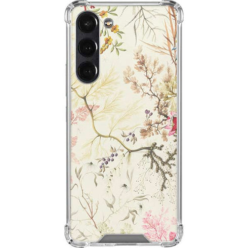 Seaweed on Silk Paper by William Kilburn Galaxy S24 FE Clear Case