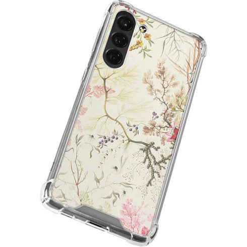 Seaweed on Silk Paper by William Kilburn Galaxy S24 FE Clear Case