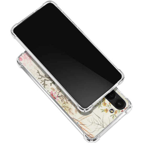 Seaweed on Silk Paper by William Kilburn Galaxy S24 FE Clear Case