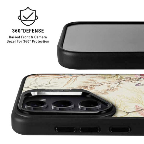 Seaweed on Silk Paper by William Kilburn Galaxy S25 Kickstand Case