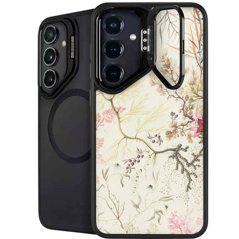Seaweed on Silk Paper by William Kilburn Galaxy S25 Plus Kickstand Case