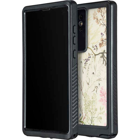 Seaweed on Silk Paper by William Kilburn Galaxy S24 Ultra Waterproof Case