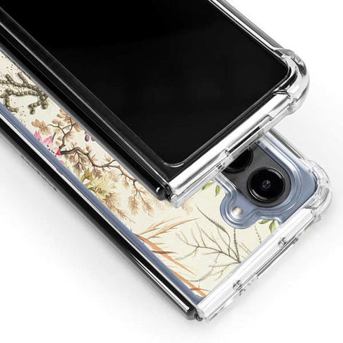 Seaweed on Silk Paper by William Kilburn Galaxy Z Fold5 5G Clear Case