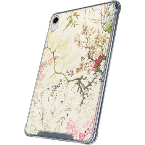 Seaweed on Silk Paper by William Kilburn iPad 11th Gen (2025) Clear Case