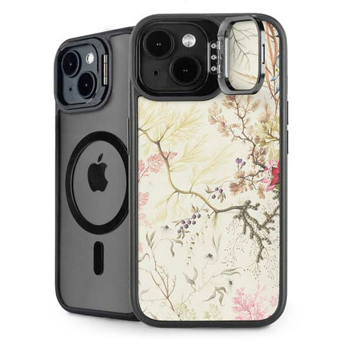 Seaweed on Silk Paper by William Kilburn iPhone 14 Plus Kickstand Case