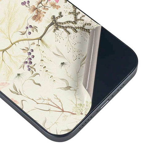 Seaweed on Silk Paper by William Kilburn iPhone Skins