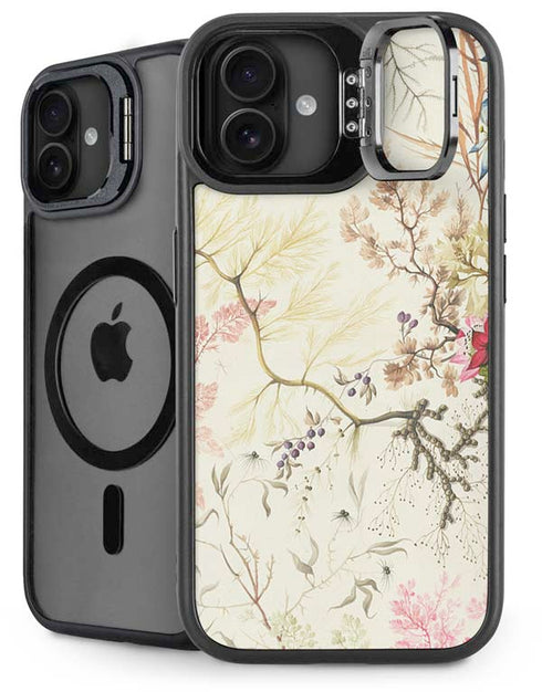 Seaweed on Silk Paper by William Kilburn iPhone 16 Plus Kickstand Case