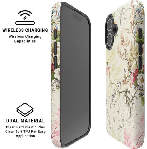 Seaweed on Silk Paper by William Kilburn iPhone 16 Plus Magsafe Impact Case