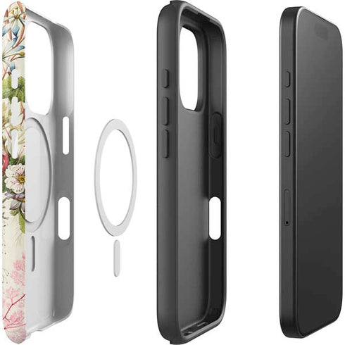 Seaweed on Silk Paper by William Kilburn iPhone 16 Pro Magsafe Impact Case