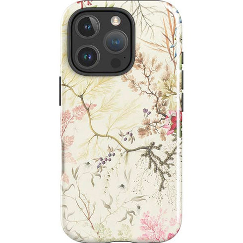 Seaweed on Silk Paper by William Kilburn iPhone 16 Pro Max Impact Case
