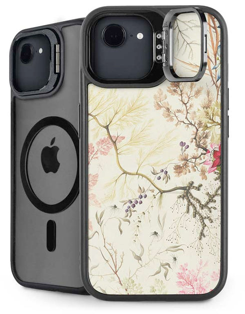 Seaweed on Silk Paper by William Kilburn iPhone 16e Kickstand Case