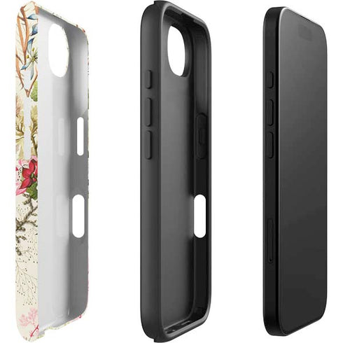 Seaweed on Silk Paper by William Kilburn iPhone 16e Impact Case