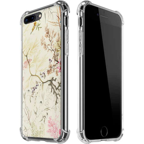 Seaweed on Silk Paper by William Kilburn iPhone Cases