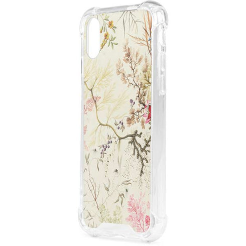 Seaweed on Silk Paper by William Kilburn iPhone XS Clear Case