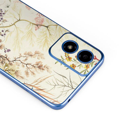 Seaweed on Silk Paper by William Kilburn Moto G Play 4G (2024) Skin