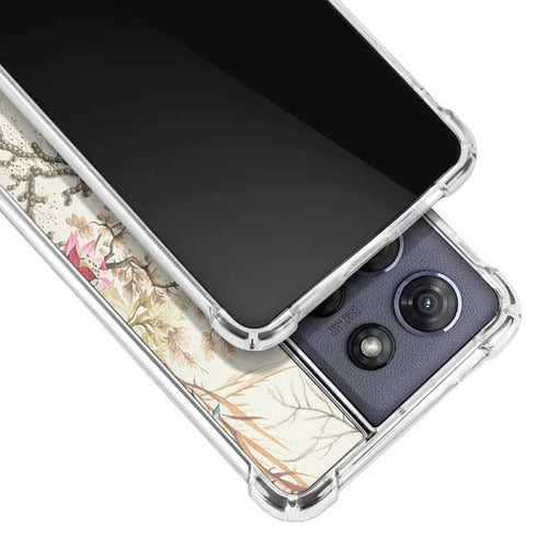 Seaweed on Silk Paper by William Kilburn Moto G Stylus 5G (2025) Clear Case