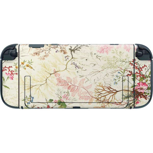 Seaweed on Silk Paper by William Kilburn Nintendo Switch 2 (2025) with Joy-Con Skin